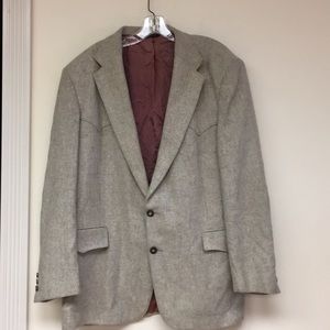 Pagona  West Men’s Jacket 46 L Leather Elbows USA